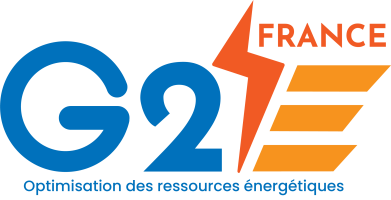 Logo de la société indépendante spécialisée dans l’optimisation énergétique : G2E France