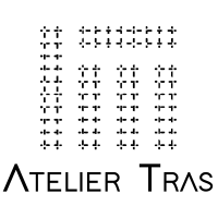 Logo de l'Atelier Tras, fondé par Naïs Campedel, architecte et artisane d’art.