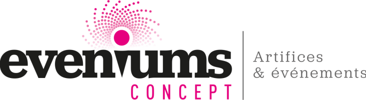Logo d'Eveniums concept artifices et évènements