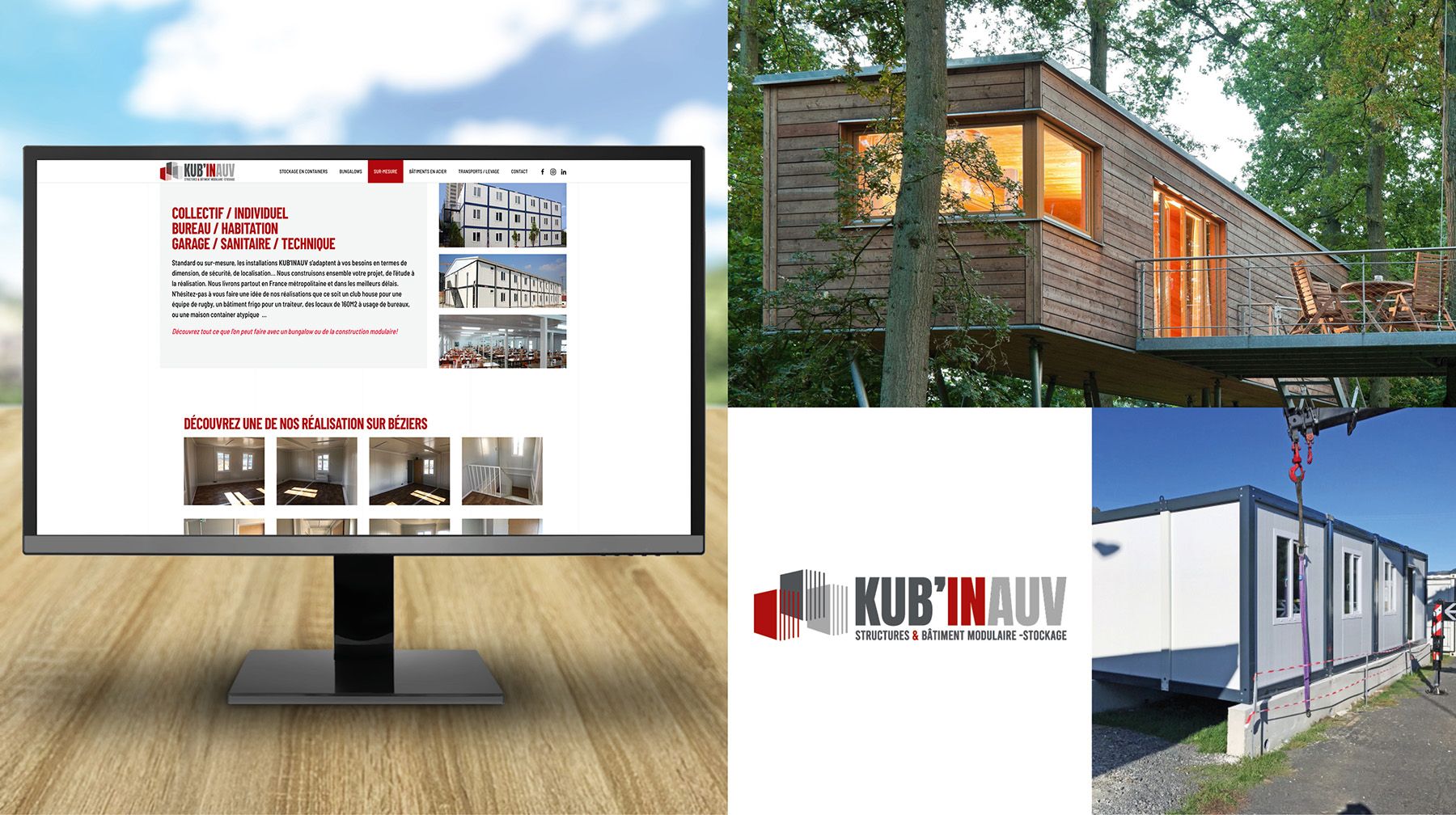 Kubinauv - Location vente de bungalow de chantier, modulaire et container