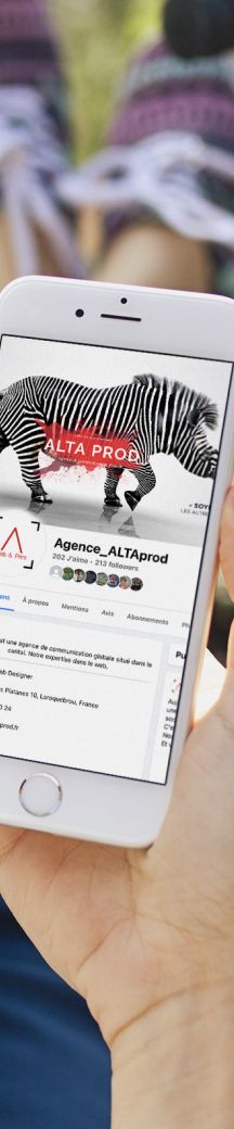 ALTAprod, Agence Web et de Communication globale à Aurillac dans le Cantal est spécialiste de la création ou refonte de votre site internet, en responsive design, adapté pour mobile et tablette.
